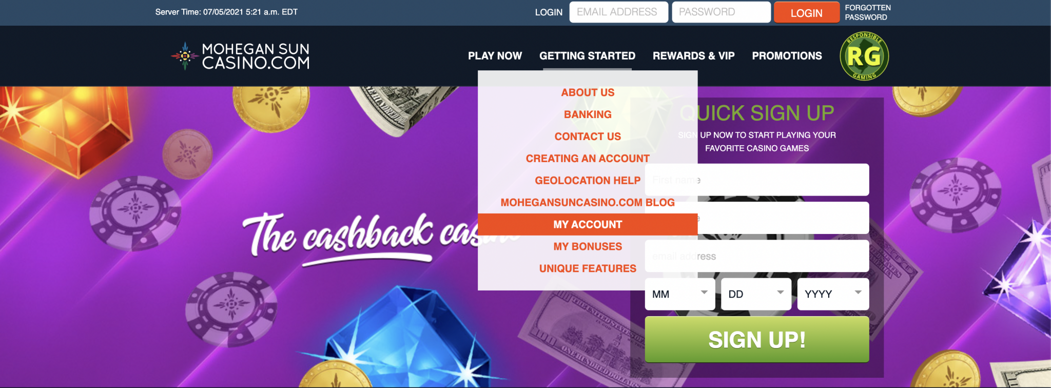 Mohegan Sun Online Casino instal the new version for mac